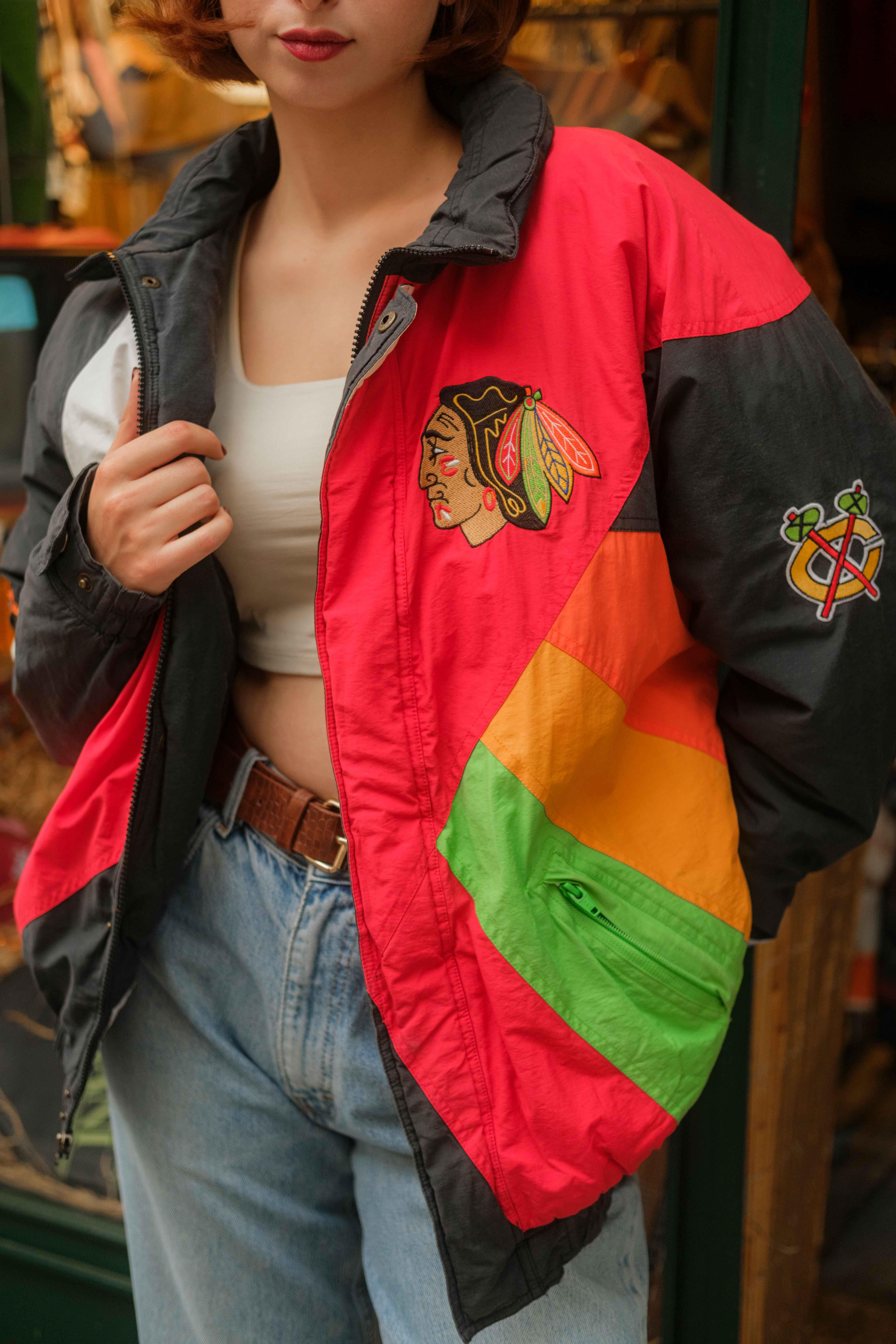 VİNTAGE CHİCAGO BLACKHAWKS MONT