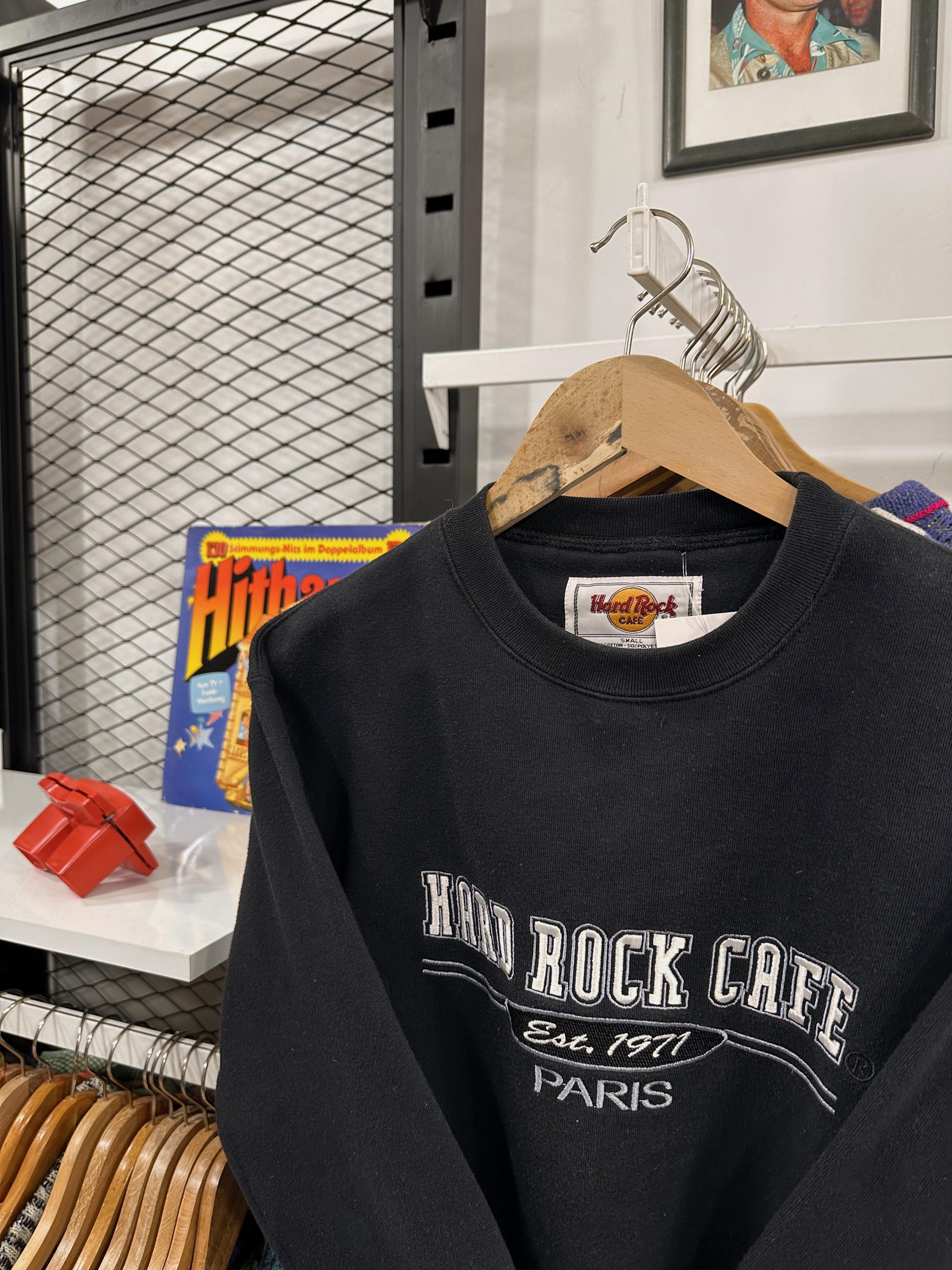 Vintage HARD ROCK PARIS Original Sweatshirt