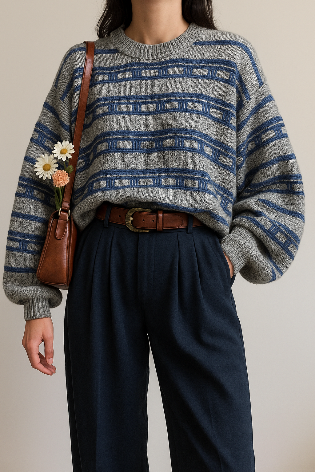 Vintage İtalian 90's Unisex Kazak