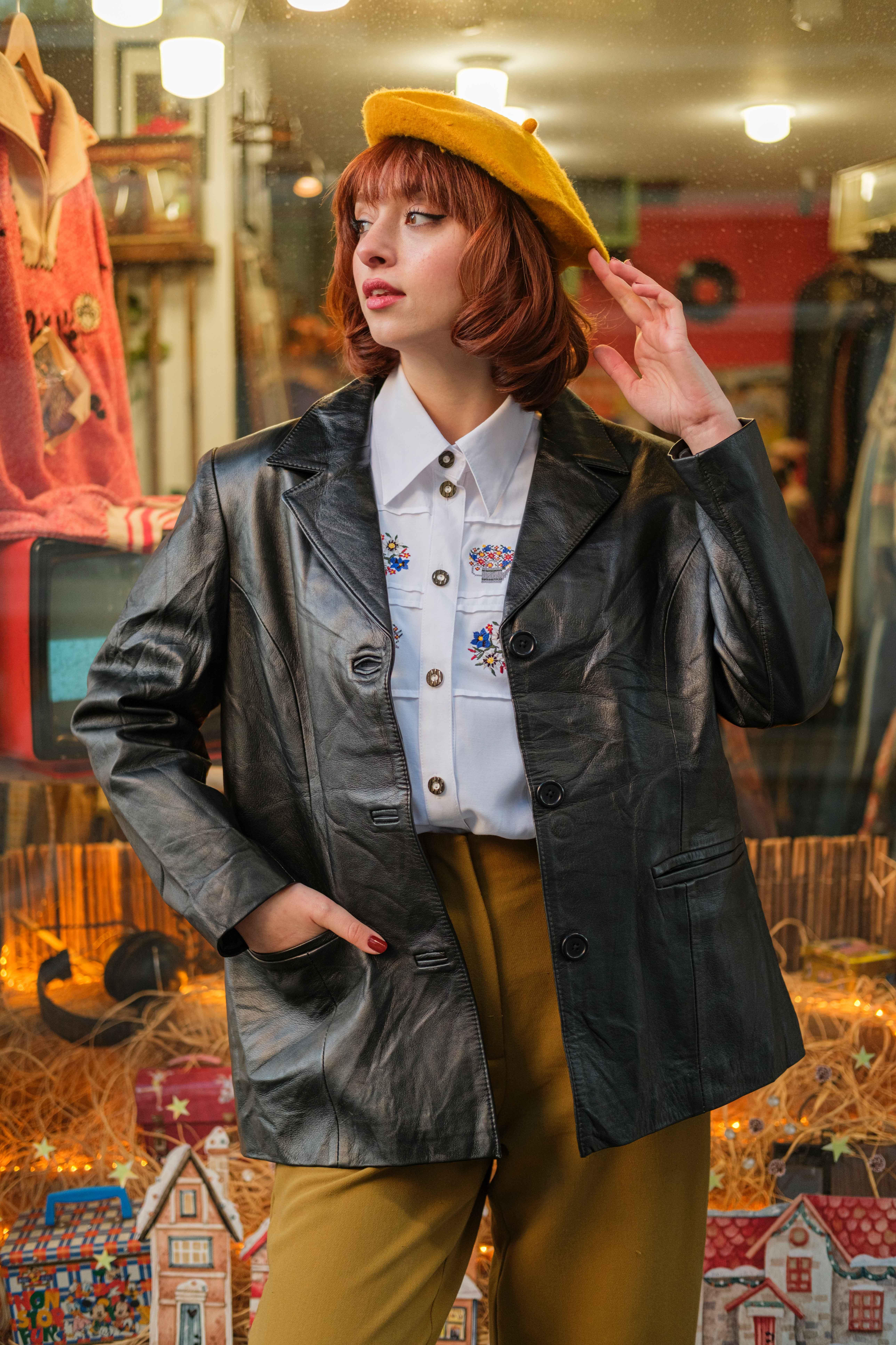 VİNTAGE KADIN BLAZER CEKET