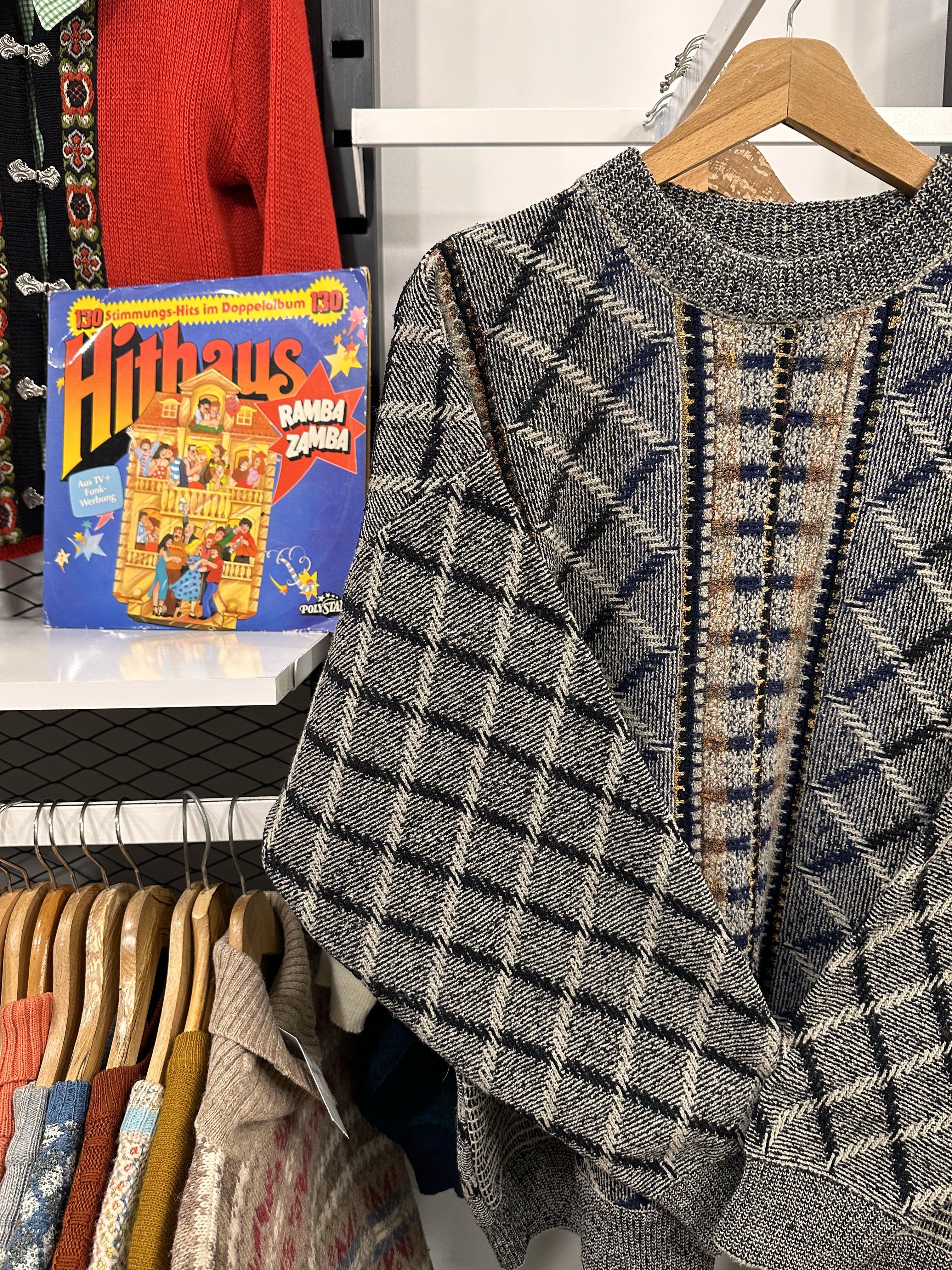 Vintage London Unisex Salaş Kazak