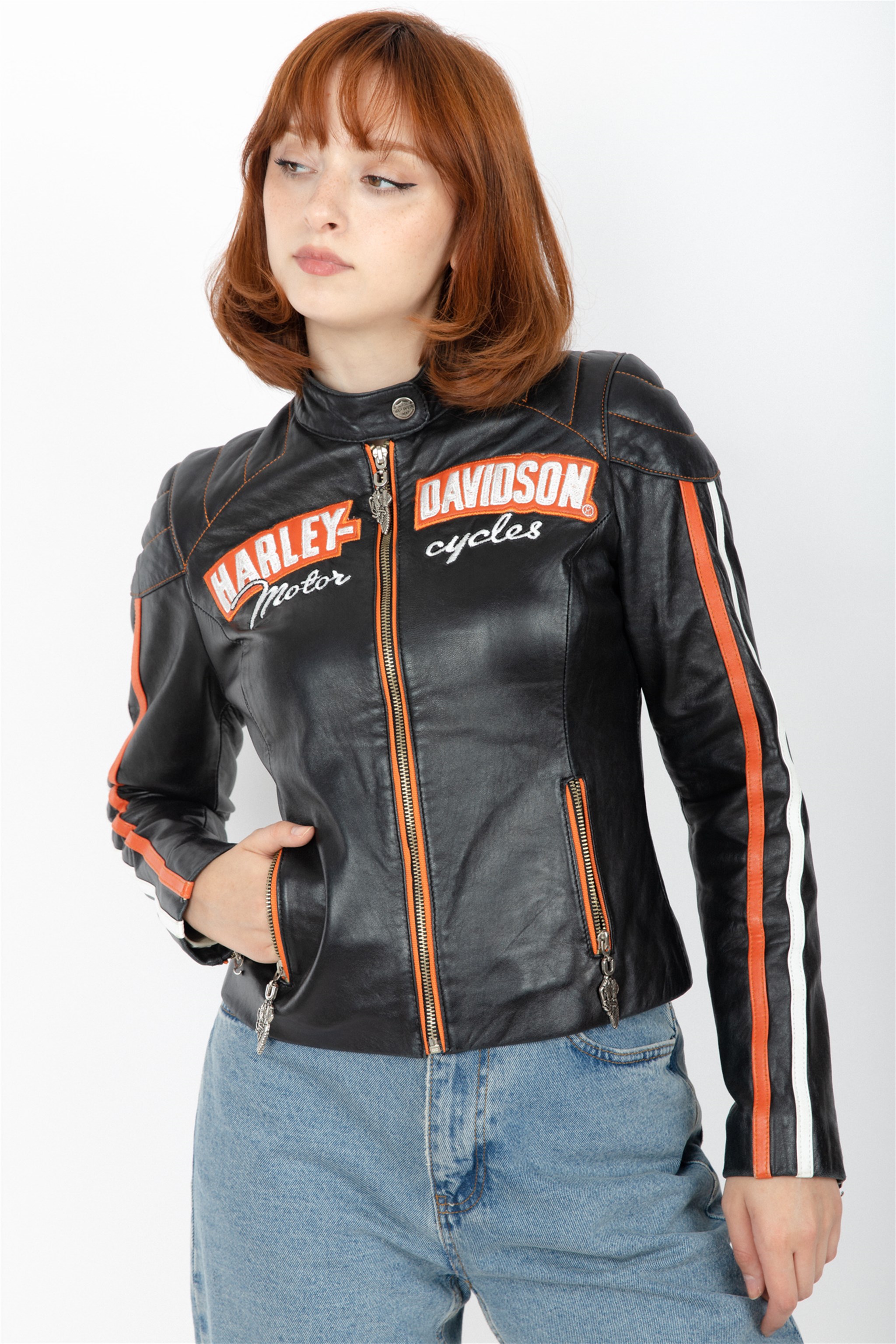 Vintage Original USA Harley Davidson Leather Jacket
