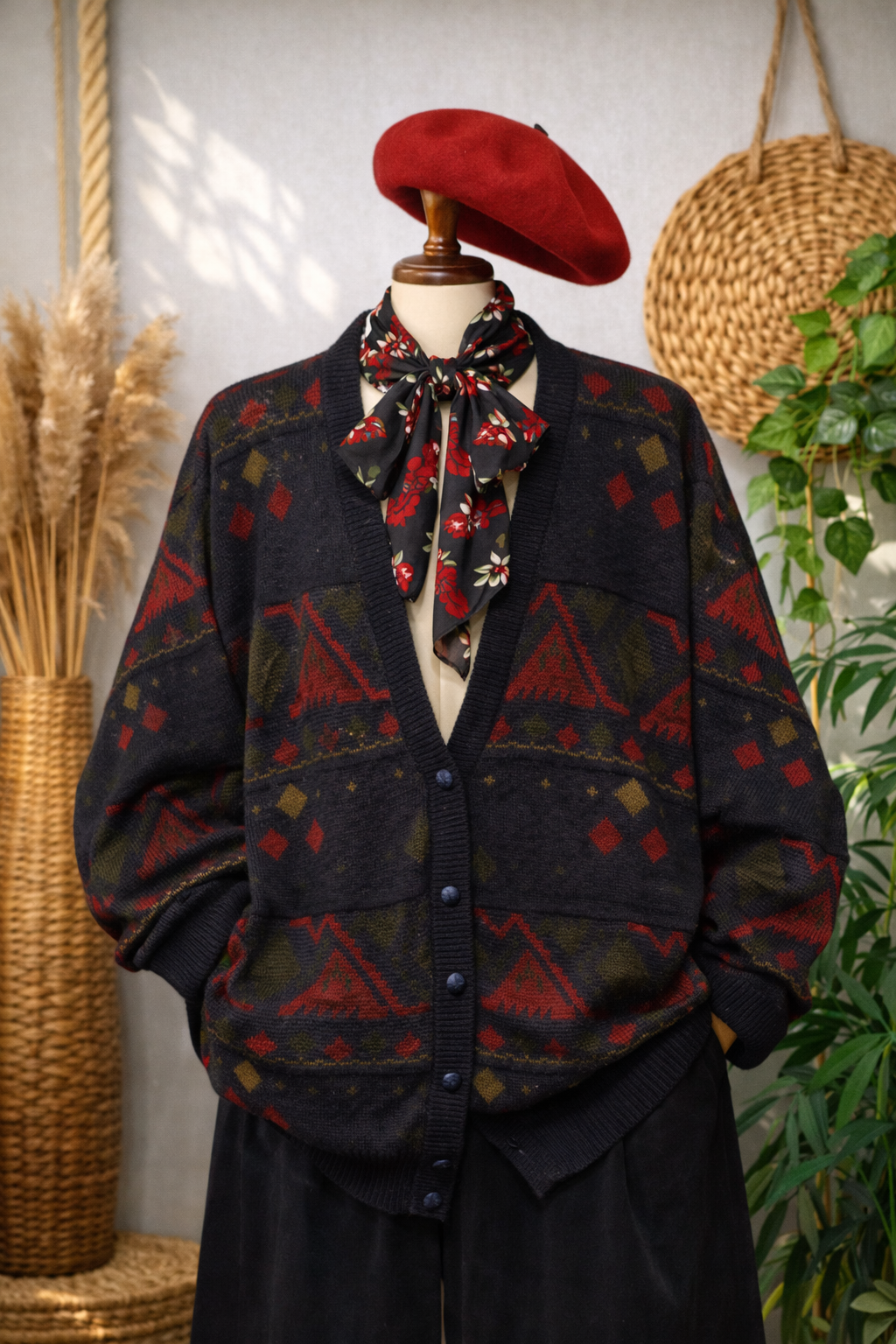 Westbury Etnik Wool Hırka