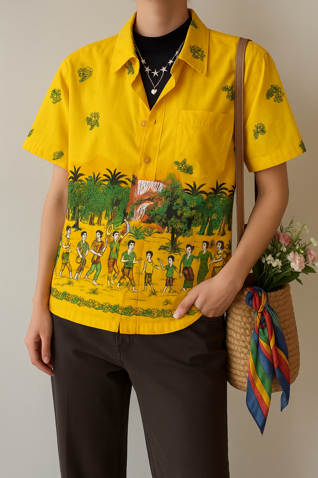 Yellow Hawaii Gömlek