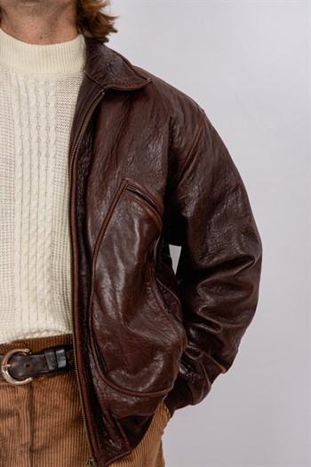 American Bomber Speedware Leather Jacket