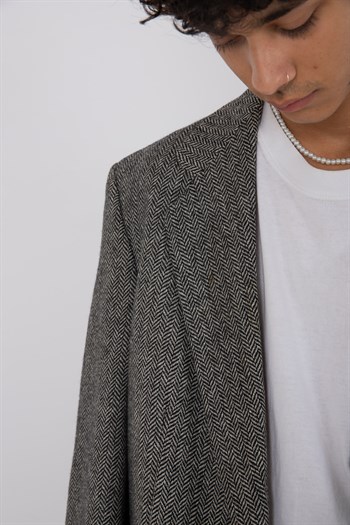 Vintage Unisex Italian Wool Ceket