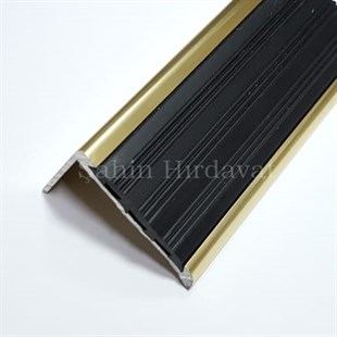 150 cm Lastikli Alüminyum Köşebent Merdiven Profili Lastikli 