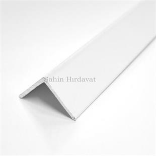 3 cm x 3 cm Alüminyum Köşe Profili Alüminyum Köşebent L Profil Beyaz