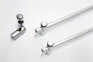 Briz Perde Borusu ve Başlığı Perde Çubuğu 90 cm (1 Çift)