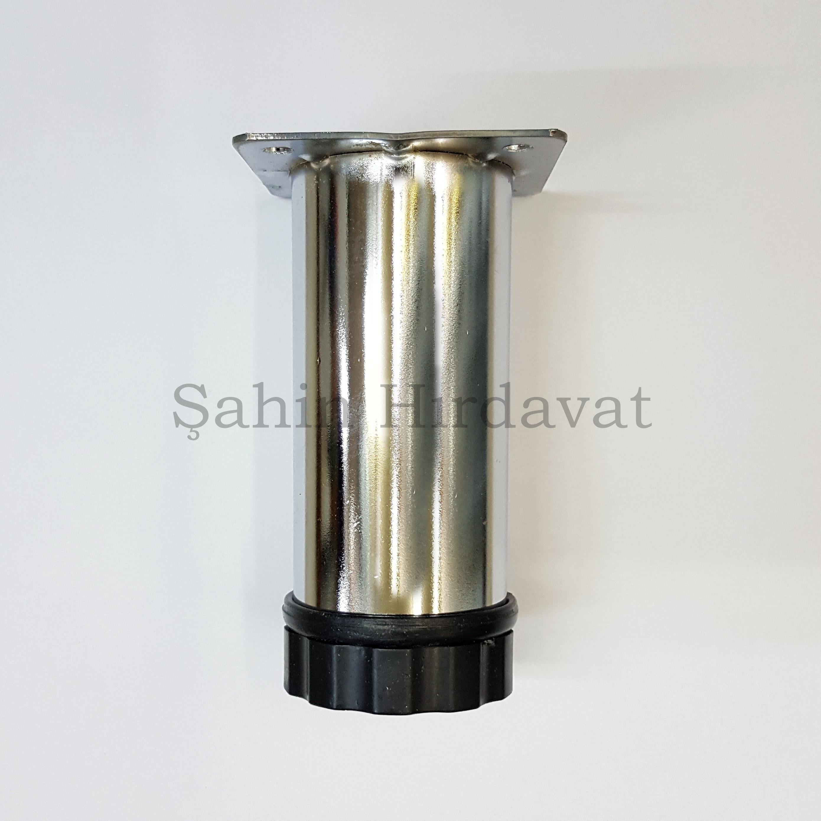 10 cm Tablalı Ayarlı Dolap Vestiyer Komidin Vitrin Baza Yükseltme Ayağı Metal 