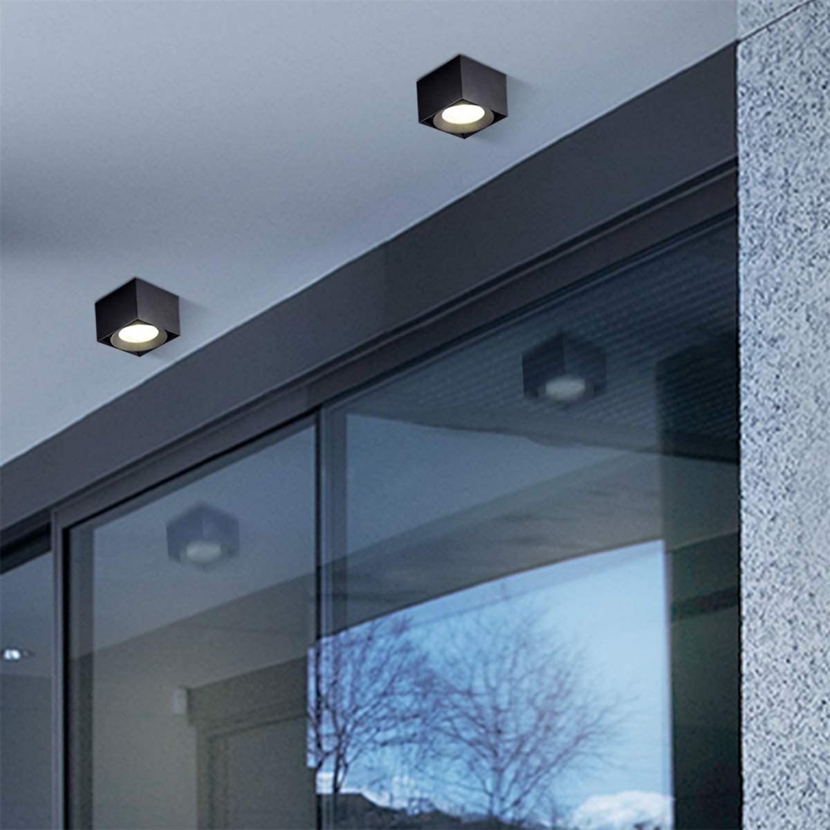 Ledhouse - Yuvarlak Sıva Altı Spot SMD LED Gömme Tavan Armatürü