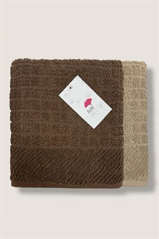 2 ADET PREMİUM HAVLU FİONA 50*90 %100 PAMUK