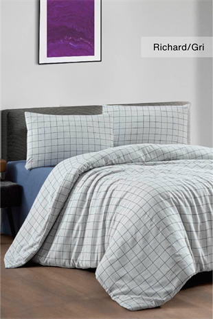 ÇİFT KİŞİLİK %100 PAMUK İPLİKTEN BOYALI NEVRESİM 200X220 ÇARŞAF 225X260 YASTIK KILIFI 50X70(2ADET)
