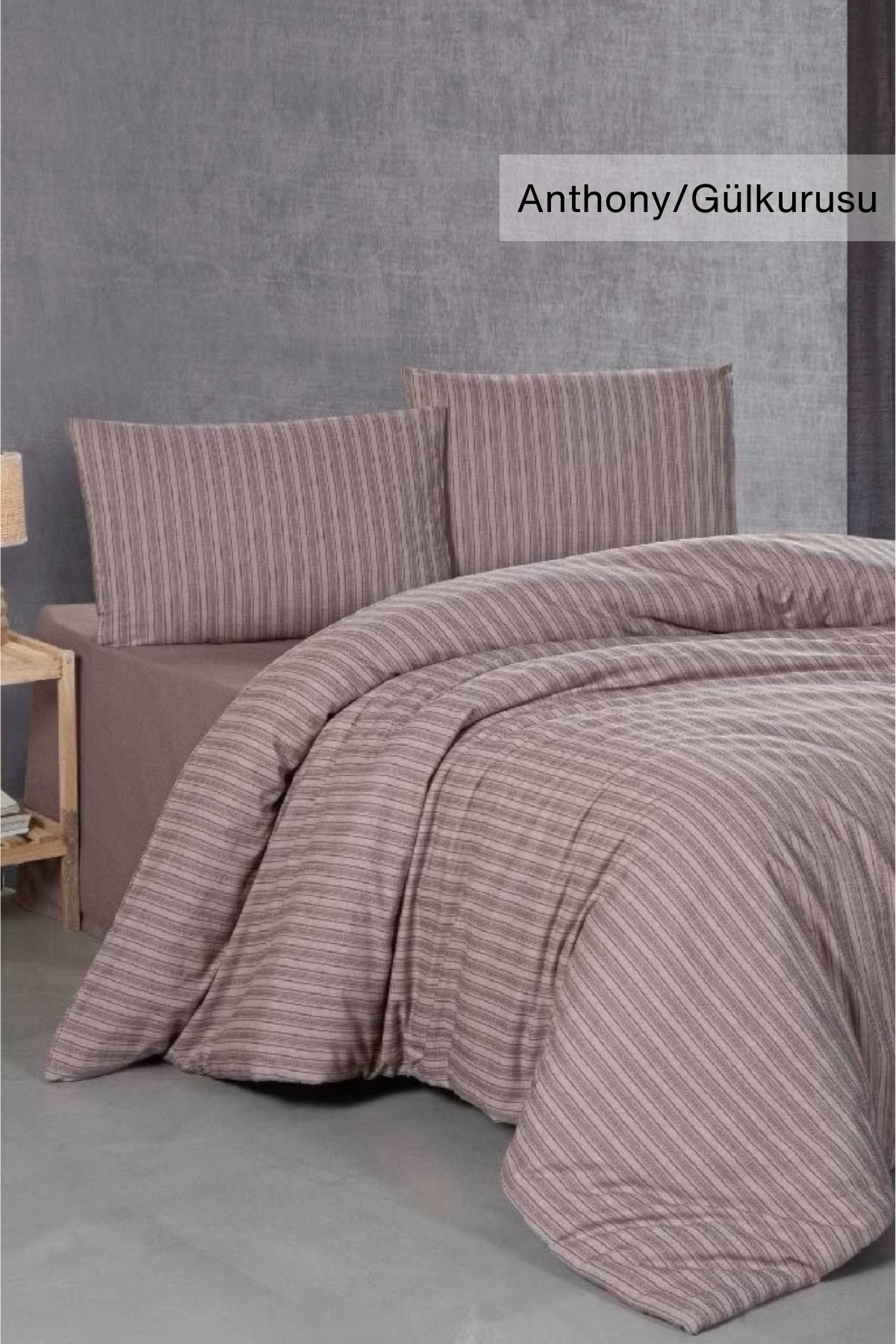 ÇİFT KİŞİLİK %100 PAMUK İPLİKTEN BOYALI NEVRESİM 200X220 ÇARŞAF 225X260 YASTIK KILIFI 50X70(2ADET) ÇİFT KİŞİLİK %100 PAMUK İPLİKTEN BOYALI NEVRESİM 200X220 ÇARŞAF 225X260 YASTIK KILIFI 50X70(2ADET) ANTHONY GÜL KURUSU 