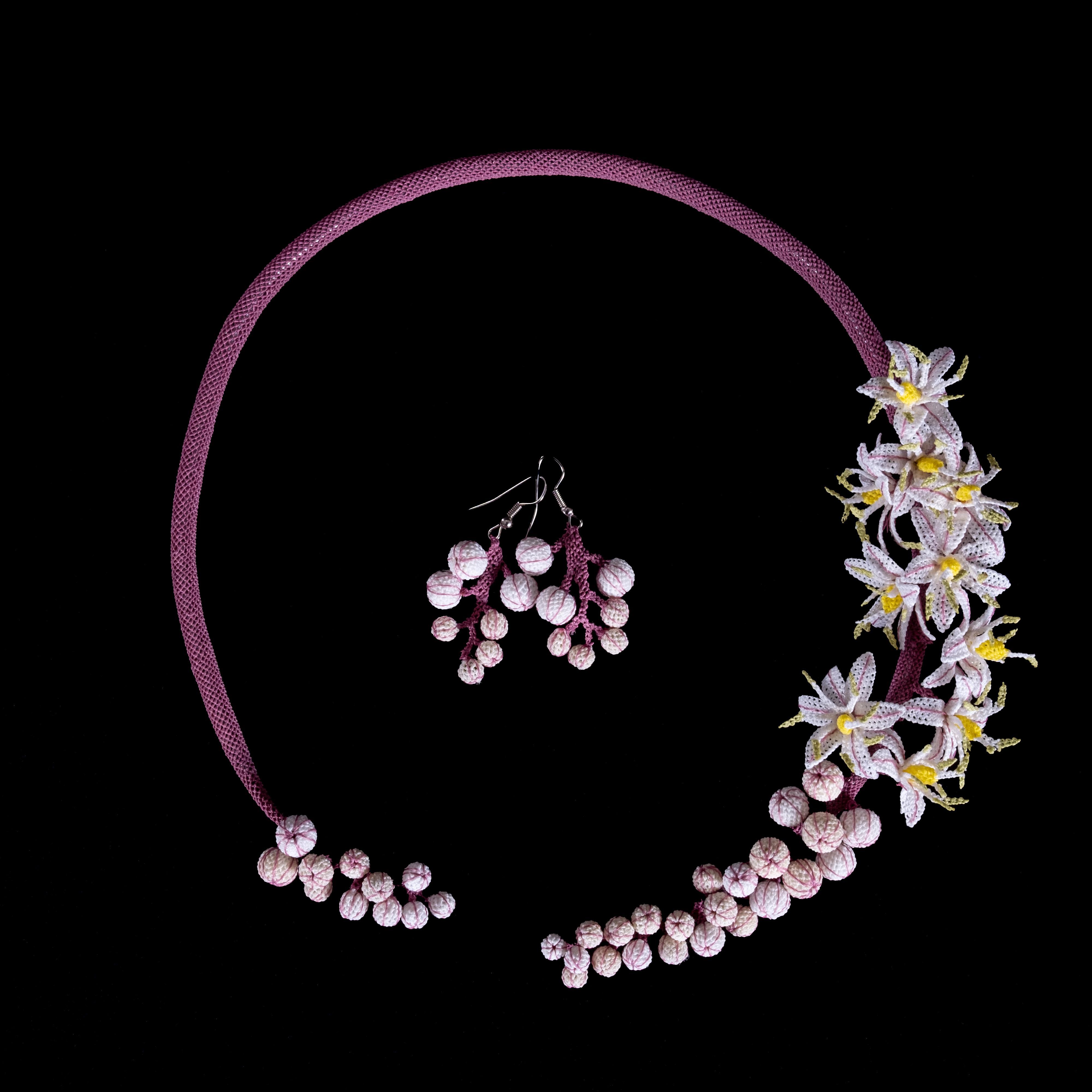 ADA SOĞANI KOLYE VE KÜPE SET