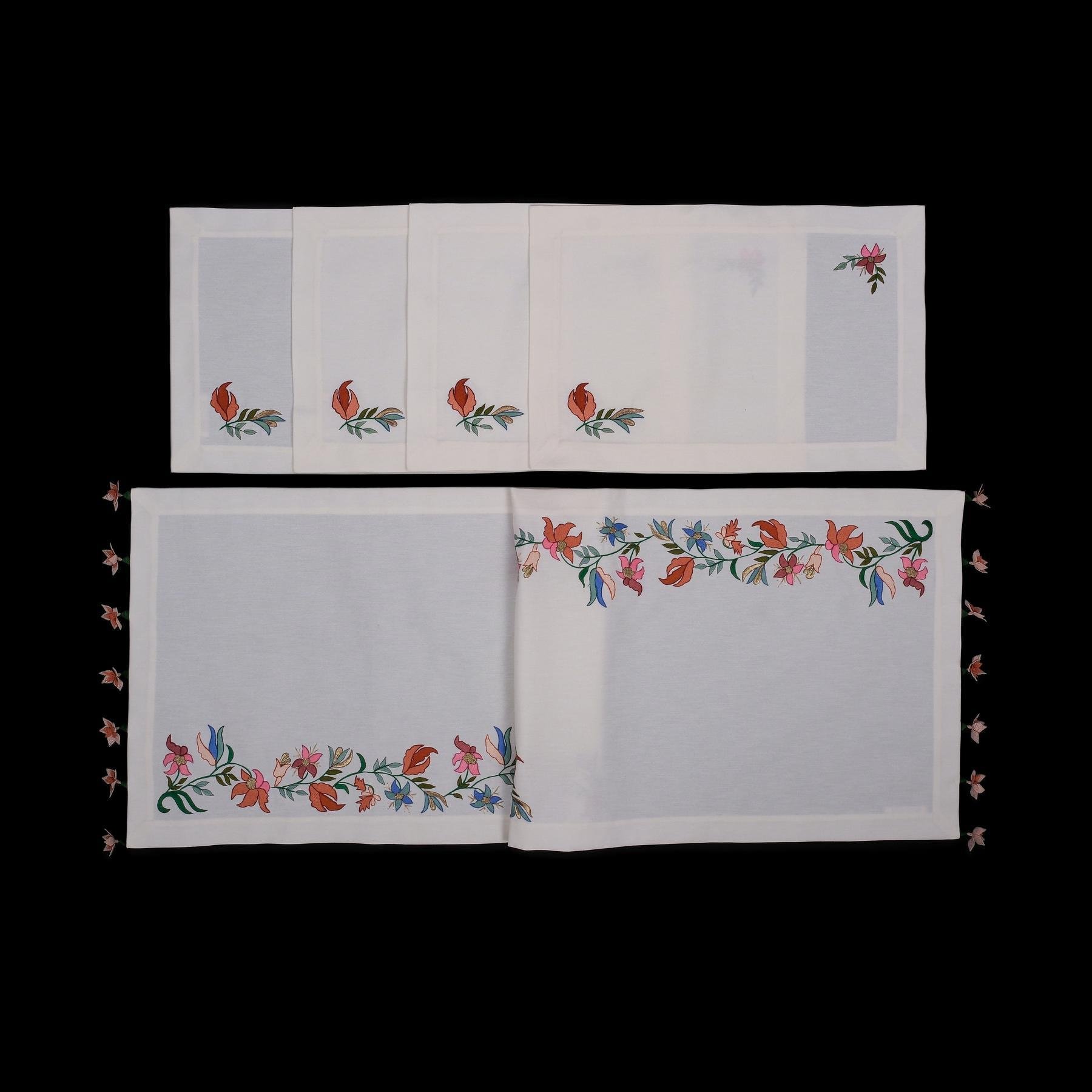 BAHAR RUNNER VE AMERİKAN SERVİS TAKIMI (5Lİ)