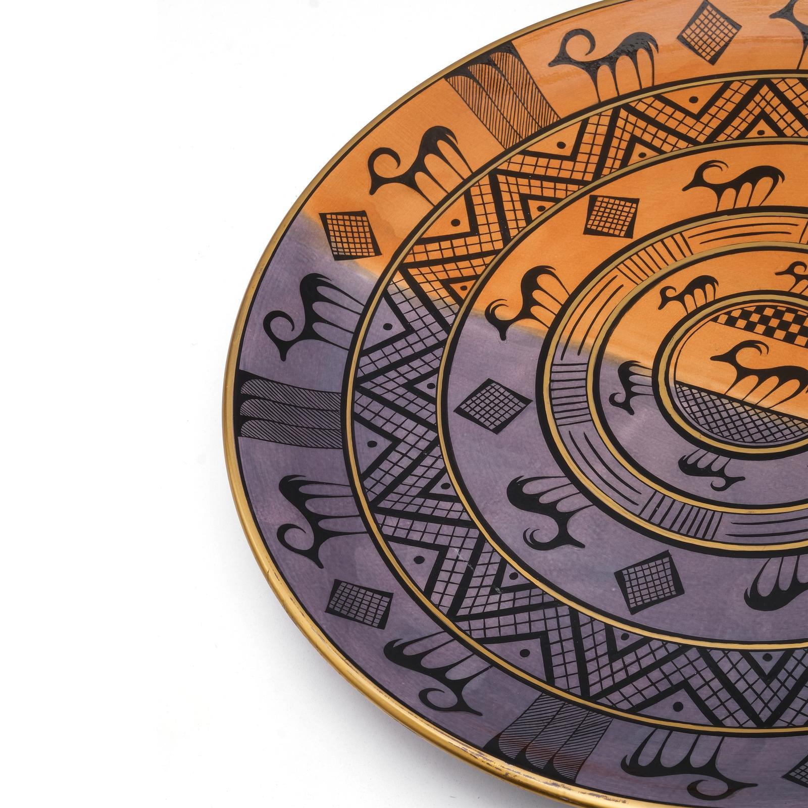 FRİG DESEN GEYİKLİ TABAK