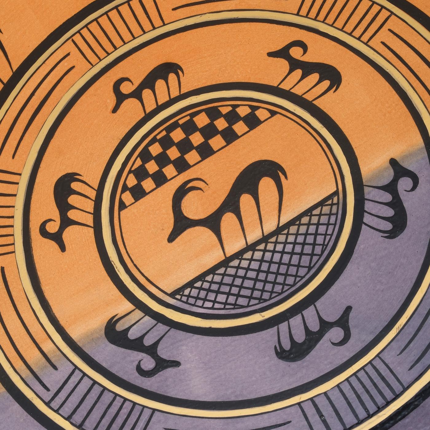 FRİG DESEN GEYİKLİ TABAK