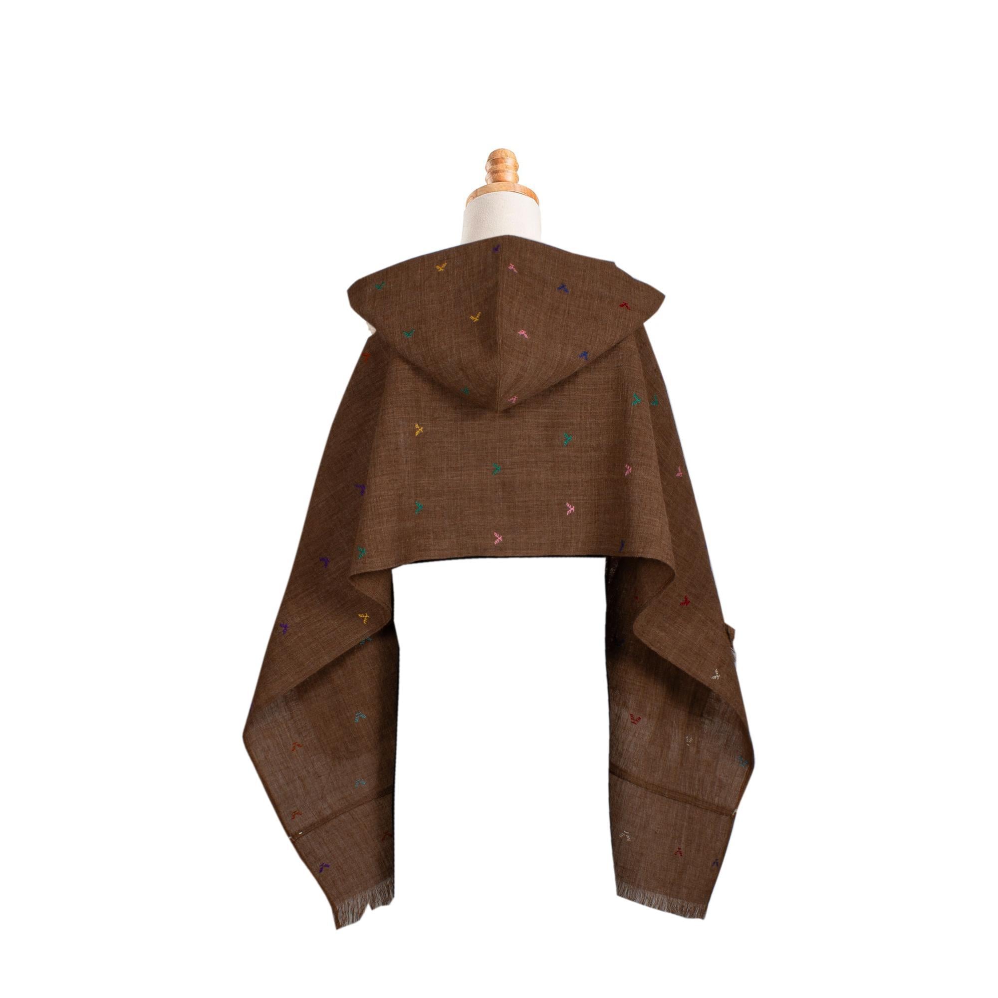 KAPÜŞONLU CEPLİ EHRAM PELERİN