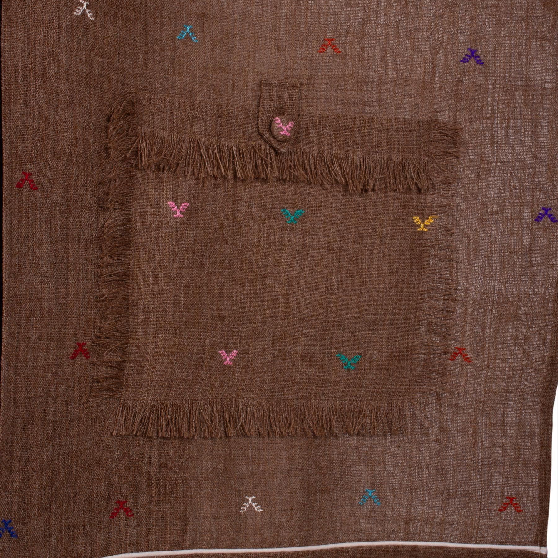 KAPÜŞONLU CEPLİ EHRAM PELERİN