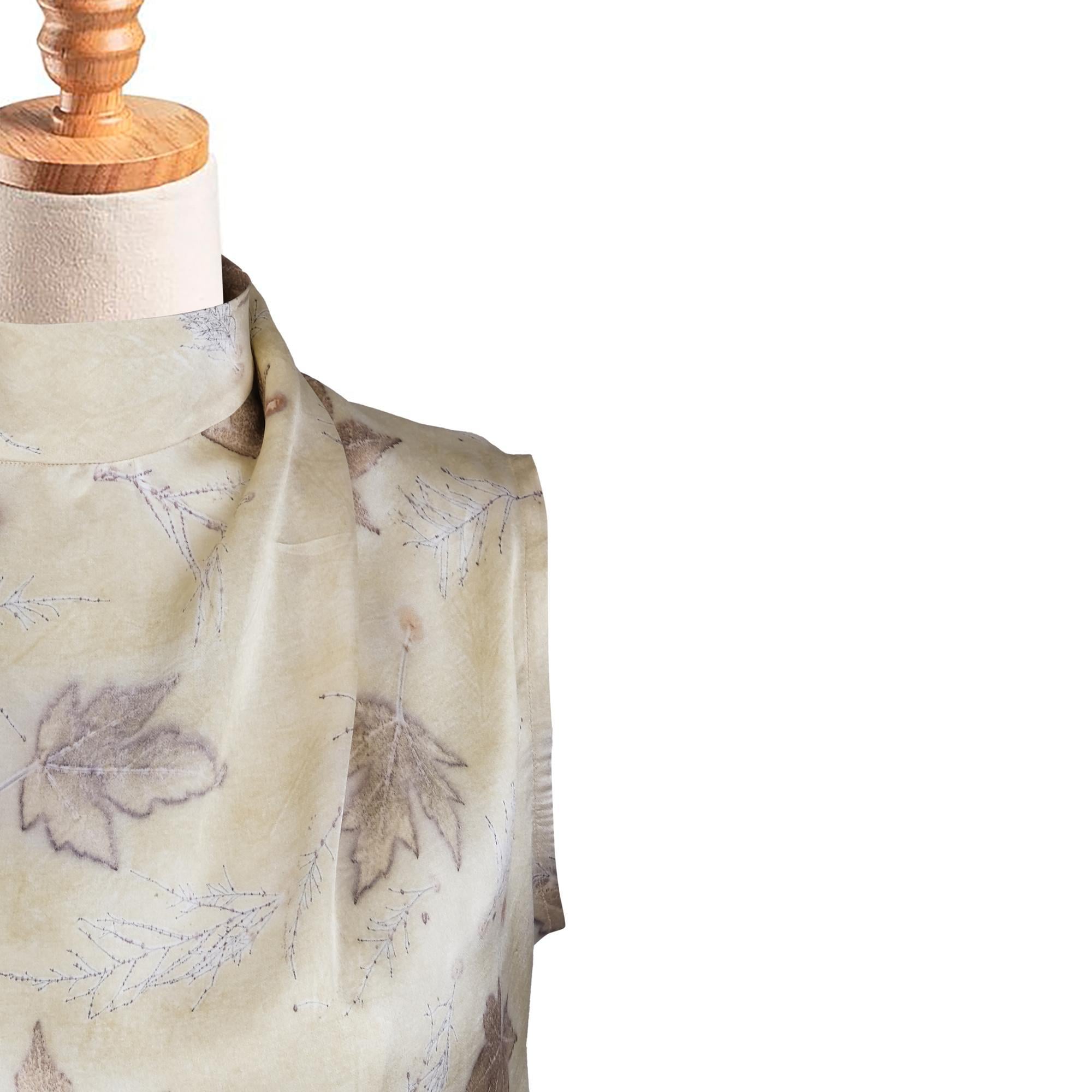 KOZA EKOLOJİK BASKI BLUZ