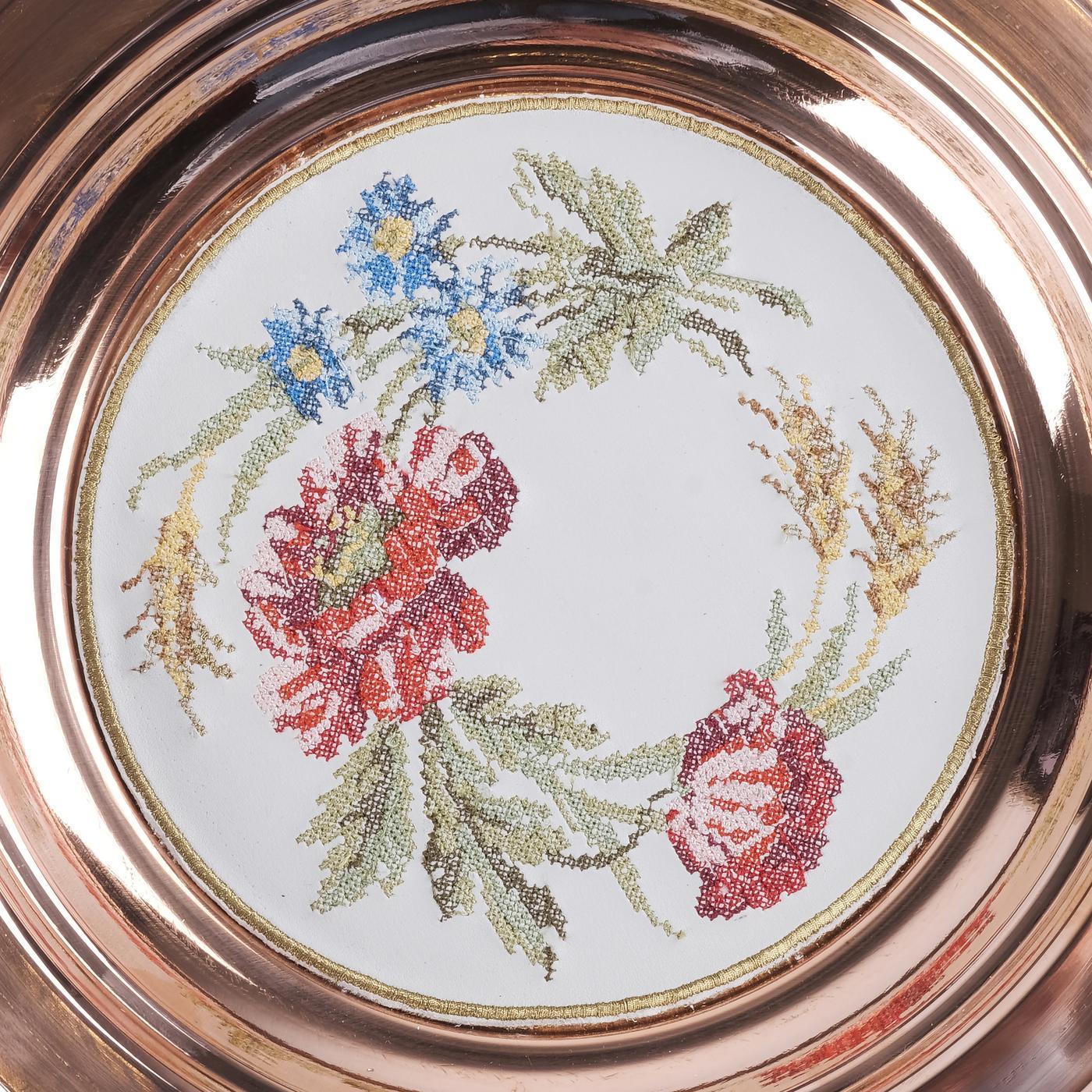 MARAŞ GÜLÜ ÇİRTİKLİ TABAK