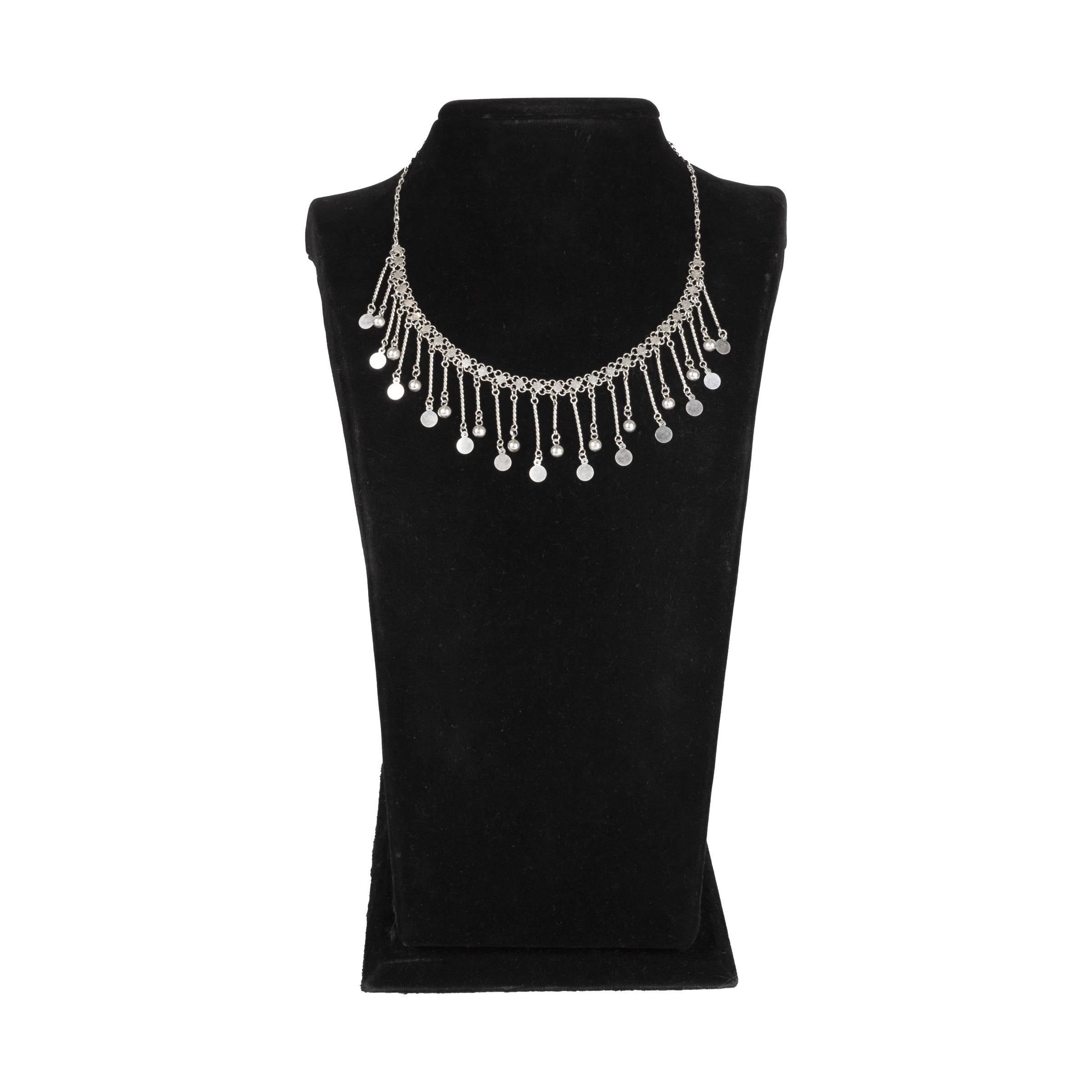 PELLİK TOPLU GÜMÜŞ KOLYE (14,8 GR)