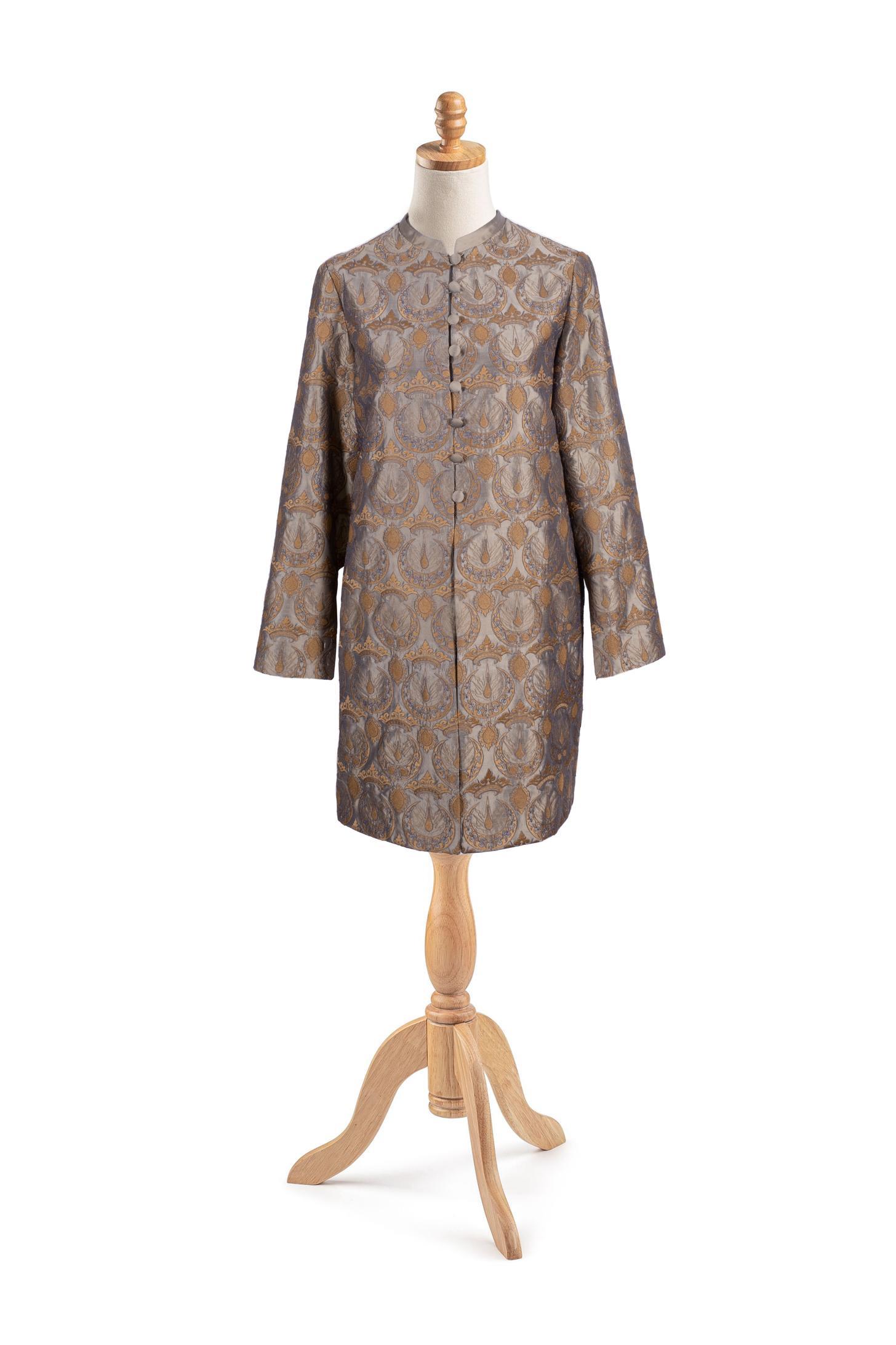 TAÇ MOTİFLİ KAFTAN