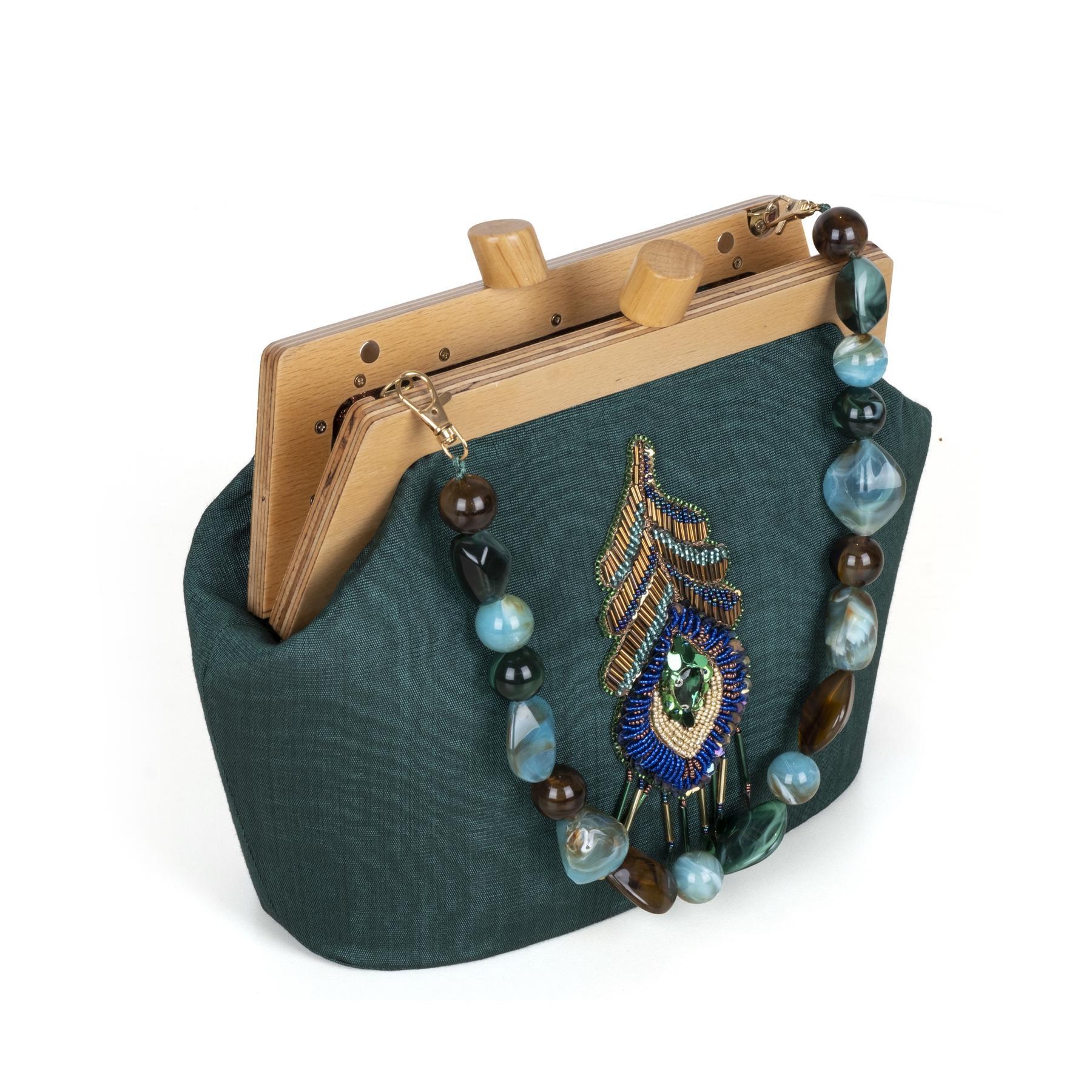 TAVUSKUŞU YEMENİ ÇANTA VE TERLİK SET (40)