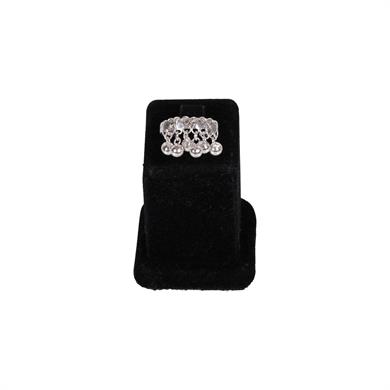 6 TOPLU TEK SIRA KİŞNİŞLİ YÜZÜK (3,7 GR)