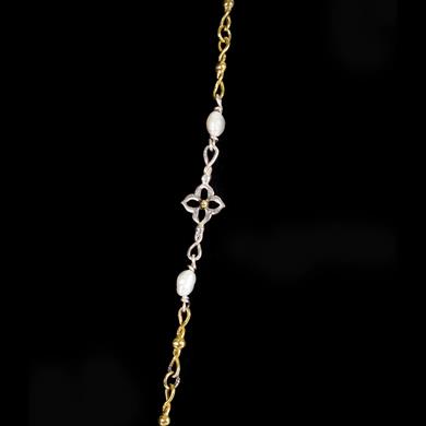 AJUR KAPAKLI İNCİLİ İSTANBUL KOLYE