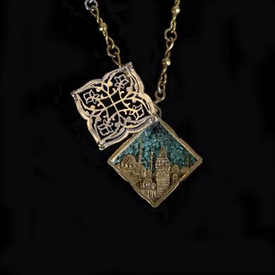 AJUR KAPAKLI İSTANBUL KOLYE