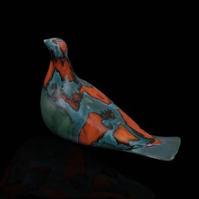 ALACA RENKLİ KUŞ BİBLO