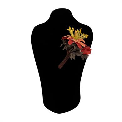 ANEMON ÇİÇEĞİ BROŞ