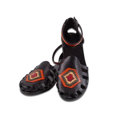 APLİKE ÇANTA ve ZENNE SANDALET