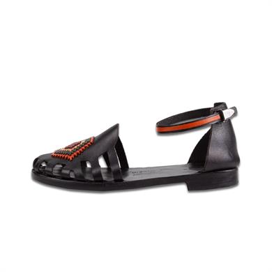 APLİKE ÇANTA ve ZENNE SANDALET