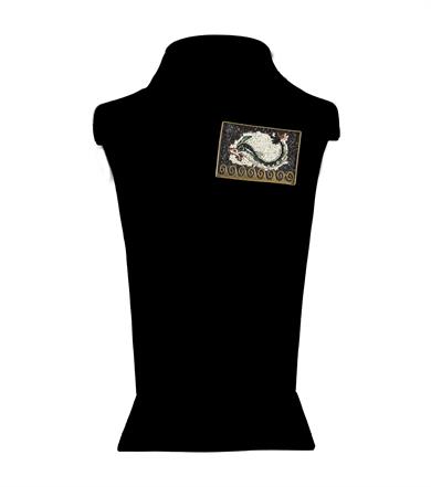 BALIKLI MOZAİK BROŞ