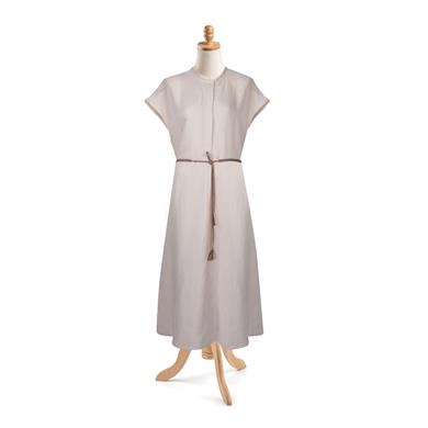 BAŞAK ELBİSE SERİSİ ÇARPANA KEMER DETAYLI