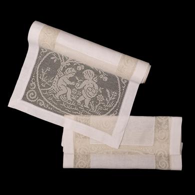 BEBEK MOTİFLİ SALON TAKIMI (3lü)