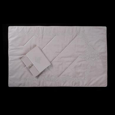 BEJ KADİFE SECCADE SETİ