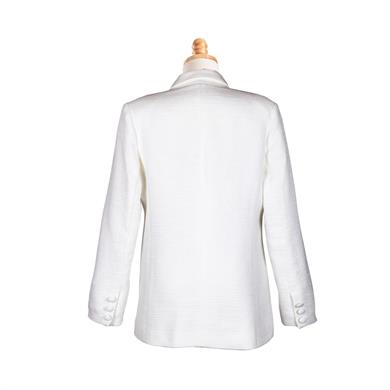 BEYAZ CEKET VE ÇANTA