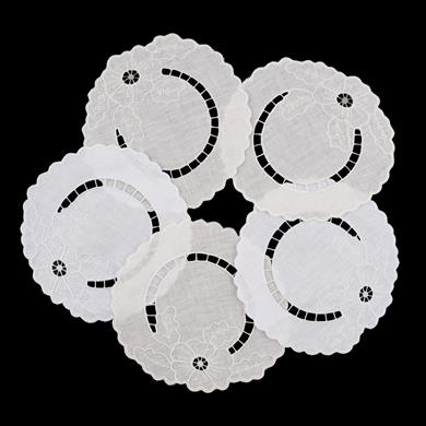 BEYAZ İŞ KAHVE SUNUMLUK