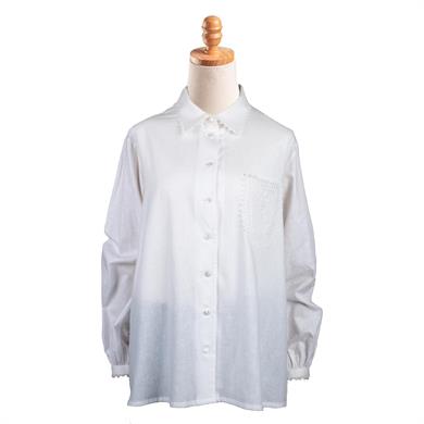 BEYAZ İŞ OYALI GÖMLEK