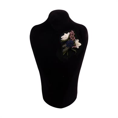 BOĞA DİKENİ GÜLLÜ BROŞ