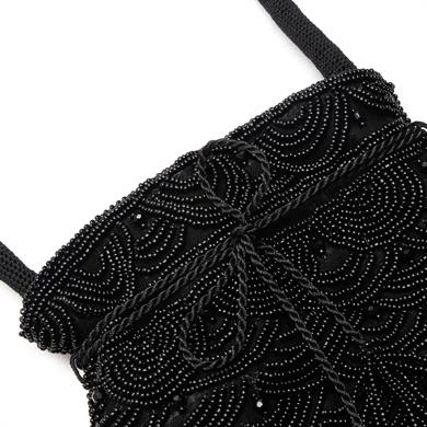 BONCUK İŞLEMELİ YUVARLAK ÇANTA