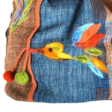 BÜZGÜLÜ KIRKYAMA TORBA ÇANTA