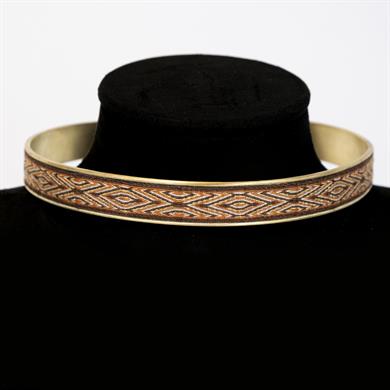 ÇARPANA DOKUMA CHOKER (KOLYE 32GR)