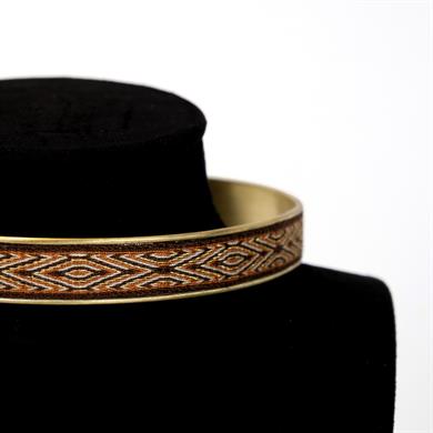 ÇARPANA DOKUMA CHOKER (KOLYE 32GR)