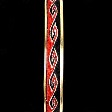 ÇARPANA DOKUMA PİRİNÇ BİLEKLİK