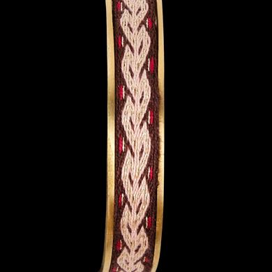 ÇARPANA DOKUMA PİRİNÇ BİLEKLİK